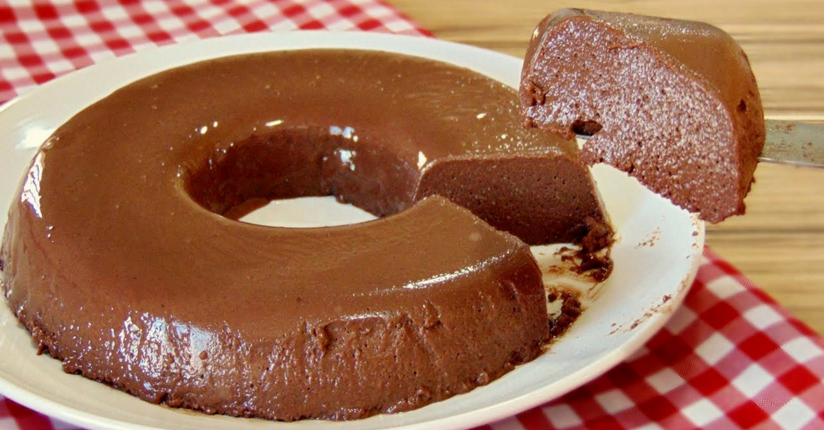 Pudim de Chocolate